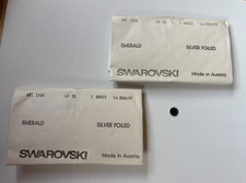 ART 2000 SS40 EMERALD Flat Back Swarovski Vintage - 1 Gross 144pcs