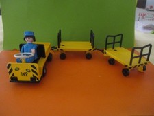 Playmobil : Gepäckwagen für Bahnhof