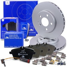 ATE BREMSSCHEIBEN BELÜ Ø288 + CERAMIC BELÄGE+WK VORNE FÜR MERCEDES B-KLASSE W245