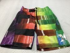 Hurley Shorts Mens 28 Black Phantom Colorful Board
