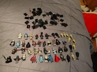 Lot of 40+ Misc. Custom Lego Star Wars Figures, Droids, Stands & Accessories