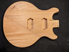 LP Double Cut Guitar Body, Mahogany, MADE IN USA, #16-323 LP Double Cut Guitar Body, Mahogany, MADE IN USA, #16-323