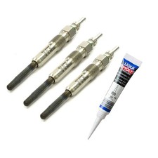 3x Glühkerzen+Montagefett für Audi Seat VW 1.9 2.0 TDI N10579201 N10579202 LIQUI