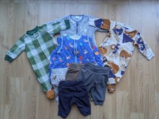 0-3 Months Next, Carter's, JoJo Winter Fleece Baby Boys Clothes Sleep bag Bundle