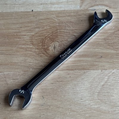 Snap On 3/8'' 4 Way Angle Head Double Open End Wrench VS12 USA