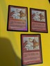 Lunge x3  Instant  Mercadian Masques. FOIL. Magic the Gathering Card.