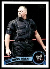 2011 Topps WWE #99 Big Boss Man wrestling card