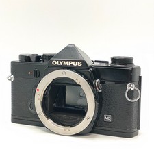 Meter Works NEAR MINT Olympus OM-1 BLACK 35mm SLR Film Camera from JAPAN