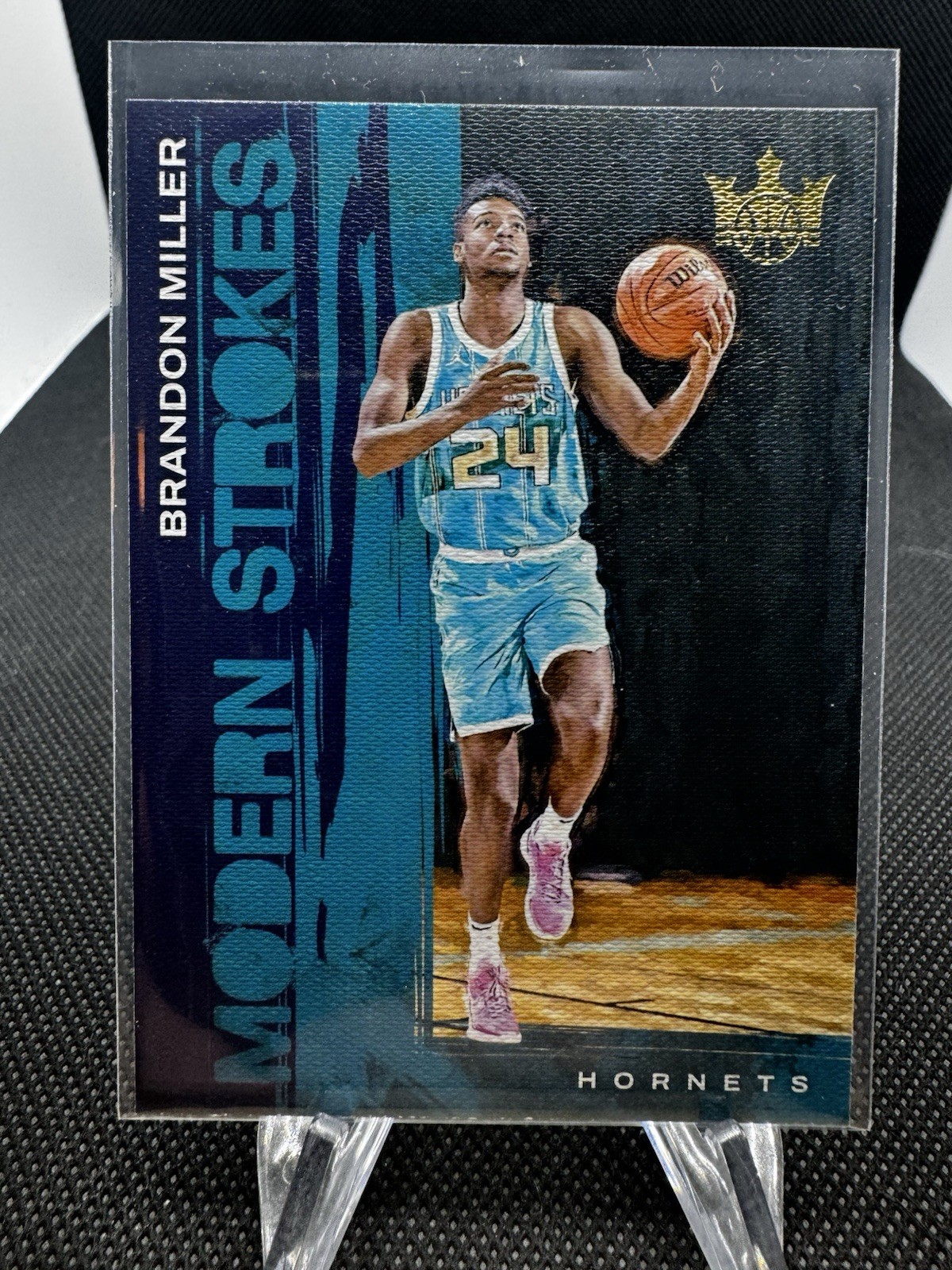 2023-24 Panini Court Kings #16 Brandon Miller Modern Strokes KF1G4