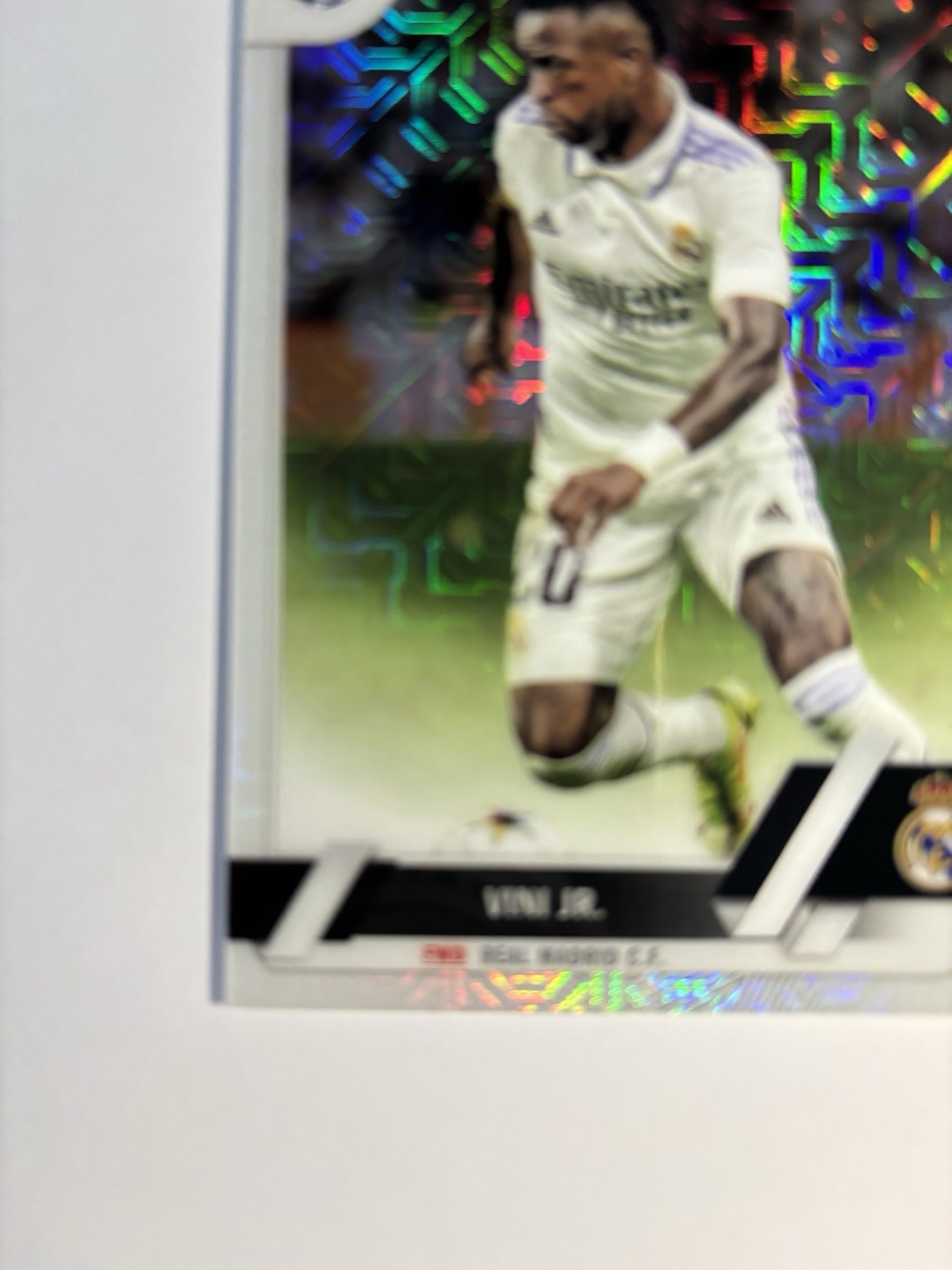Vini Jr 2022-23 Topps Merlin UEFA Club Competitions Japan Mojo Silver view 3