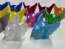 lego Thor Hawk man Batman Head Pice Transparent Glitter Prototype You Pick