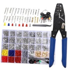 Connector Pins Kit Terminal Pin Automotive Car Electrical 950pcs Crimping Tool