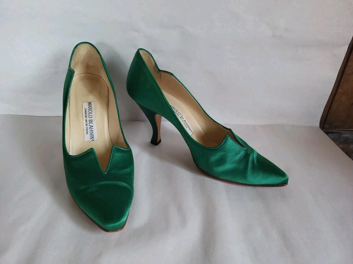 Manolo Blahnik Women's Green for sale | eBay