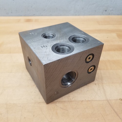 #ad 00915SHBK Pressure Block Control For Shaltz Press 5X5X4quot; NEW $189.52