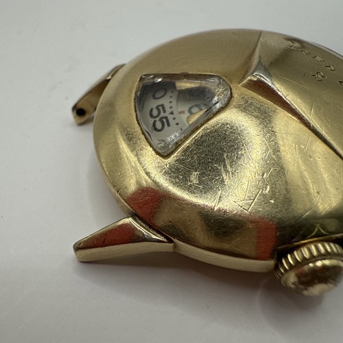 Lord Elgin Chevron Jump Hour 21J Direct Read Manual CAL719 14kt GOLD FILLED-RUNS - Picture 10 of 23
