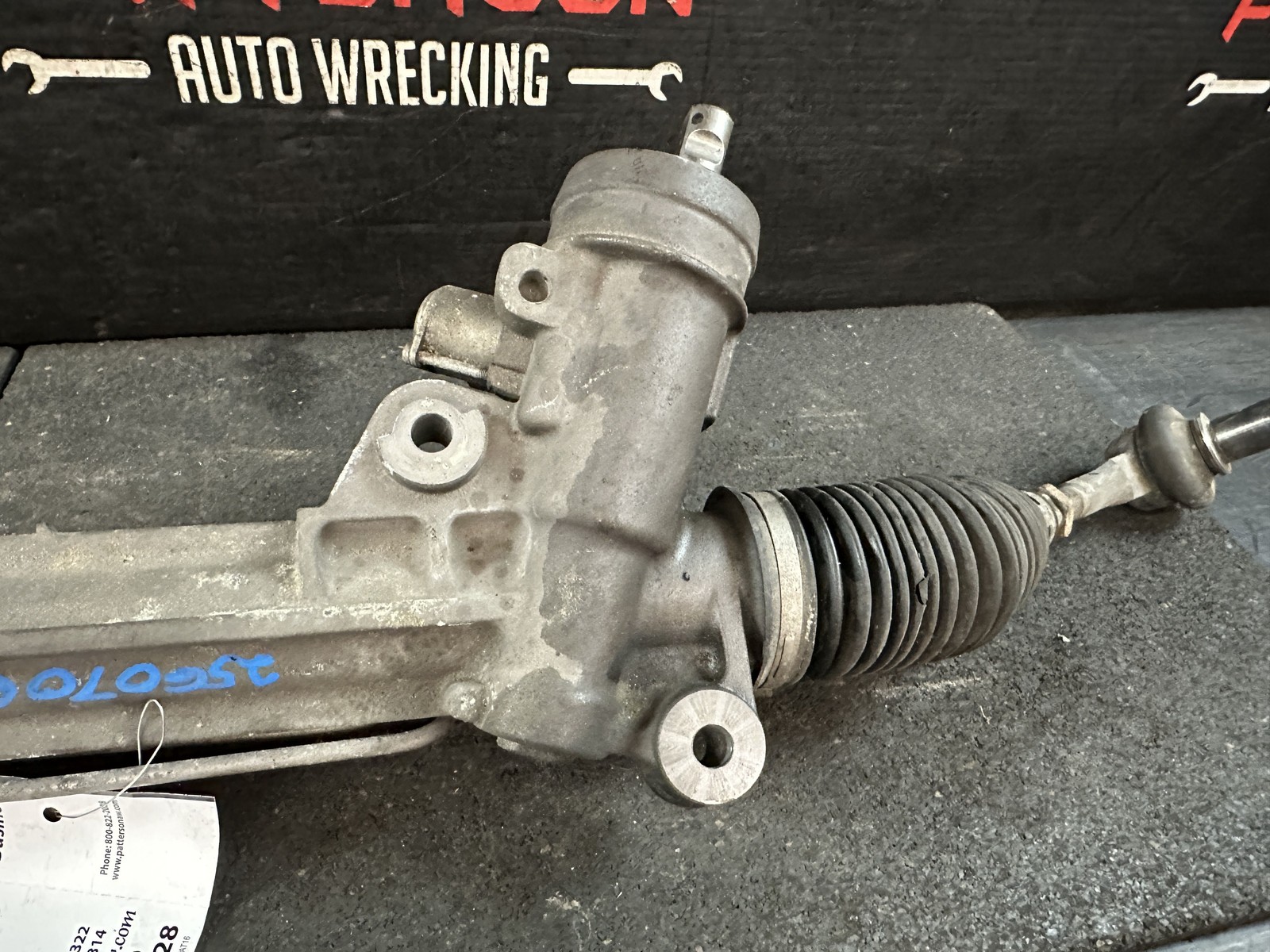 03-11 BENTLEY CONTINENTAL POWER STEERING GEAR RACK & PINION 3W1422071B