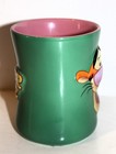 DISNEY STORE Winnie The Pooh TIGGER TIME 3D Coffee 5" MUG Green & Pink Inside — photo 3