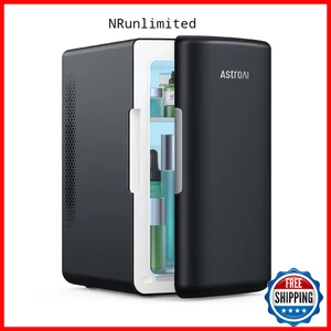 Astroai Mini Fridge 2.0 Gen 6 Liter/8 Cans Compact Small Refrigerator Makeup