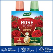 2-in-1 Rose Feed & Protect Concentrates 2x500ML: Garden Care Essential