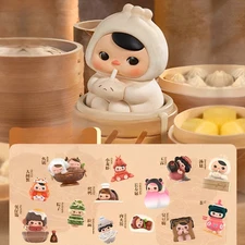 Genuine PUCKY The Feast Series Blind Box Confirmed Figures Art Toy Hot Kid Gift