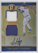 2017 Panini Chronicles Gold Standard Rookie Jersey Double /199 Ian Happ Auto uk2