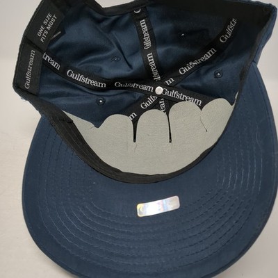 Gulfstream G400 Slideback Baseball Cap Blue One Size Embroidered