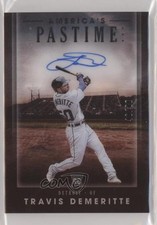 2020 Panini Chronicles America's Pastime Auto /99 Travis Demeritte #44 Auto nd3