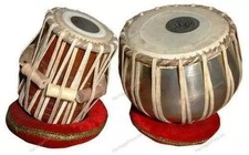Tabla Steel Bayan Drum Set Finest Dayan with Hammer Cushions with Bag