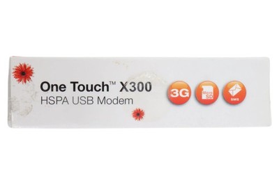 ALCATEL One Touch X300 HSPA 3G USB Modem mobiles Breitbandgerät Weiß