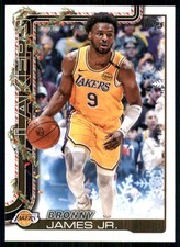 2025-26 Topps Holiday #H121 Bronny James Jr. Los Angeles Lakers 54244