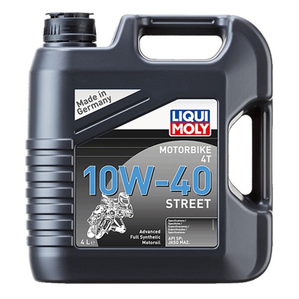 ÖL Motor- Liqui Moly Advanced Full Synthetische 4T 10W-40 Street-Garrafa 4L-image