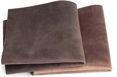 CLUB4BRANDS Rindsleder in Vintage und Retro-Look | mit Pull-Up Effekt, Fettleder,...