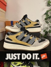 Sz 12 adidas Originals Forum 2000 Shoes Men JS3158 Core Black / Oat / Off White