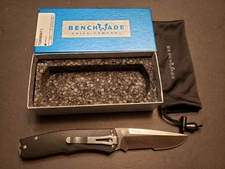 Benchmade 890S Torrent Steigerwalt Folding Knife 154CM Blade G-10 Handles w/Box
