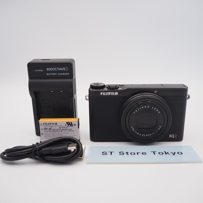 Mint] FUJIFILM XQ2 Black Compact Digital Camera from Japan w