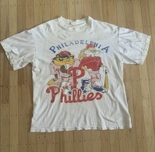 Vintage Philadelphia Phillies Looney Tunes Taz Shirt  AN69036