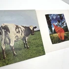 Pink Floyd Atom Heart Mother 1970 SHVL 781 & Wish You Were Here SHVLP 814     W9