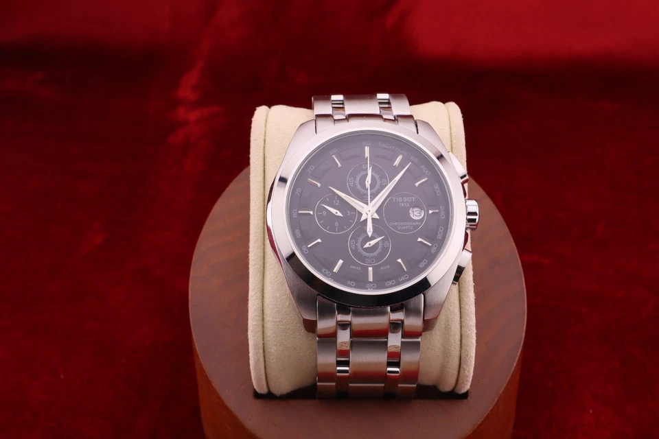 ⚡️⌚New Tissot 1853 Couturier Tachymeter Chronograph Quartz Men's Wrist Watch - Image 4 of 4