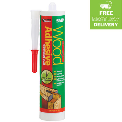 Everbuild Lumberjack 5min Polyure Holzkleber Gel - 310ml