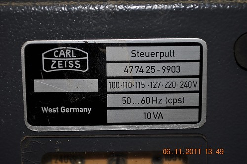 Zeiss MC63 Control Box - Picture 6 of 6