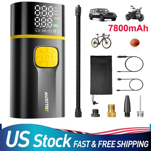 AUXITO Inflator Tire Portable Air Compressor -Cordless Air Pump for Car Tires