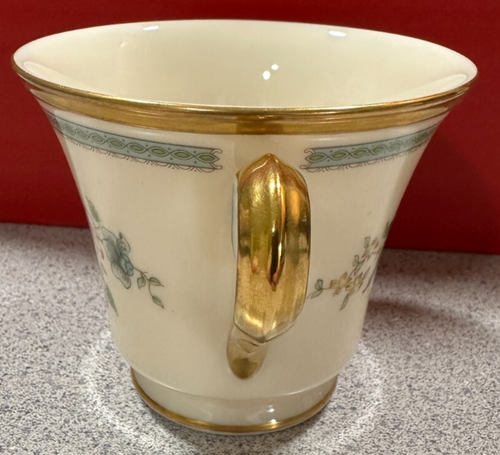Lenox China Cup Morning Blossom Pattern Discontinued Flowers Coffee Tea - Picture 4 of 8