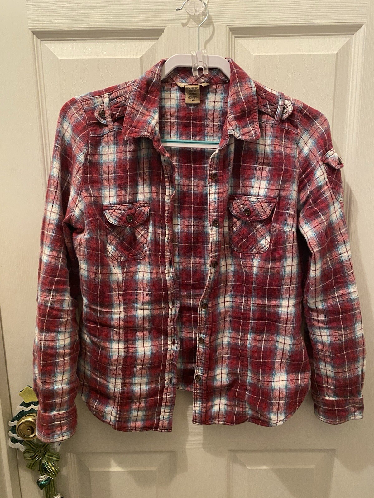 Classic Plaid Button-Up Shirt for Men and Women