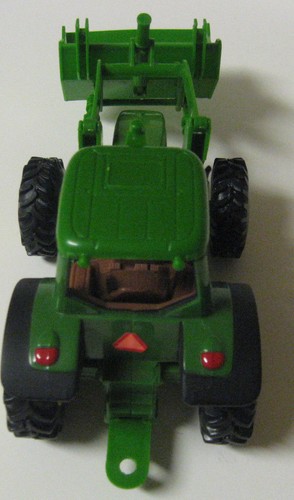 JOHN DEERE TOY TRACTOR WITH LOADER - VINTAGE COLLECTIBLE TRACTOR - #1511Q01 - Picture 4 of 4
