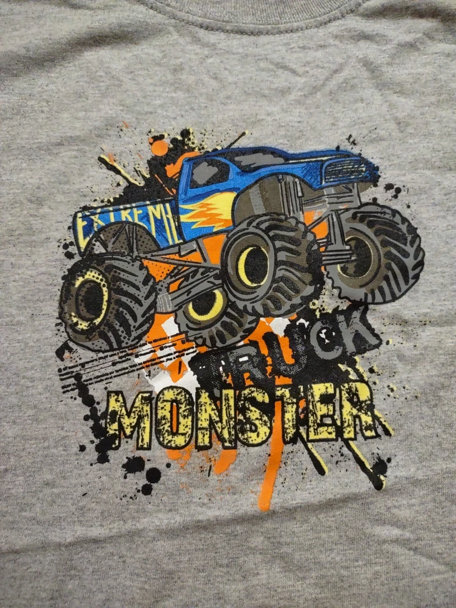 kids monster truck shirt