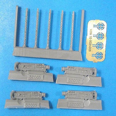 Vector VDS32-002 - Browning M2 0.3 Cal (Round Perforation), Resin 1/32