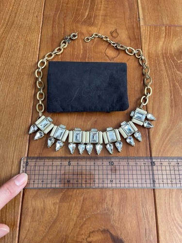 US Tariff free/J.CREW Bejeweled Necklace Gold Jewelry Women's - 第 2/2 張圖片