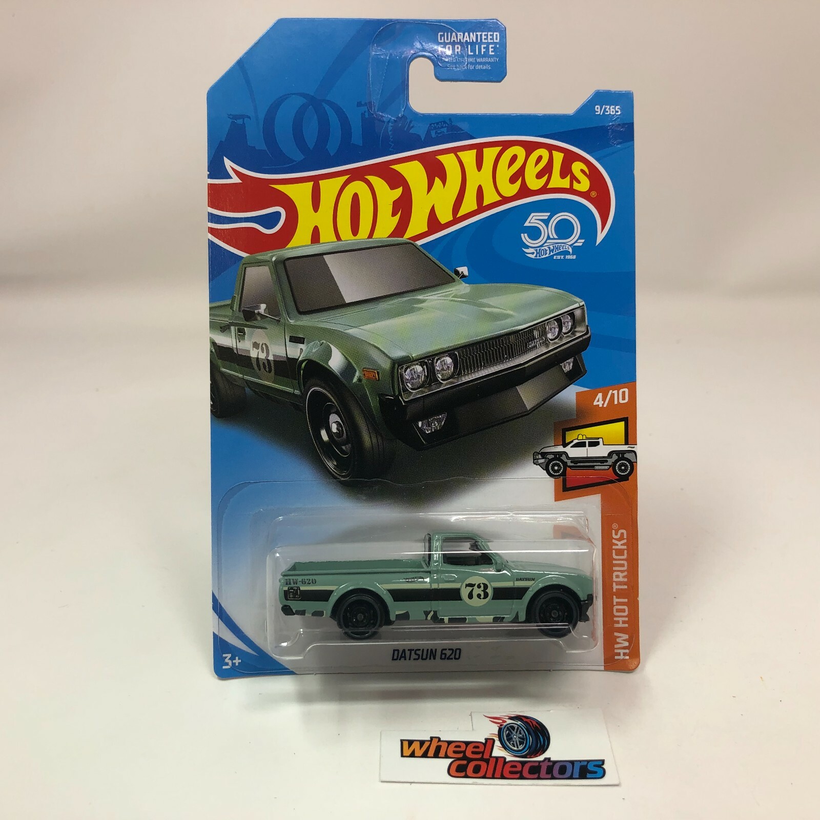 Datsun 620 #9 * Green * 2018 Hot Wheels * HE18