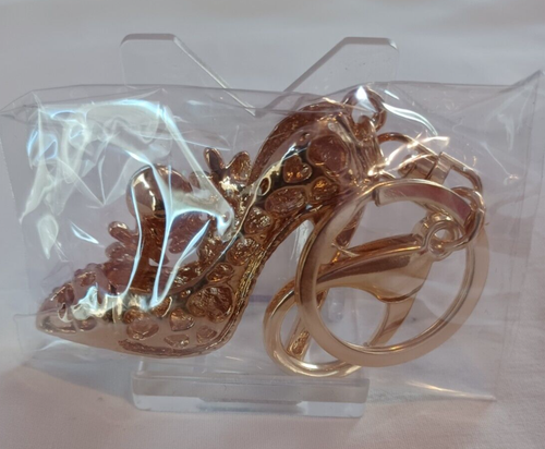 Rosetone cristal austriaco esmaltado tacón alto para mujer grande - Imagen 3 de 3