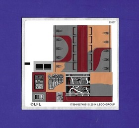 Lego Star Wars 75052 Sticker Sheet Mos Eisley Cantina Original